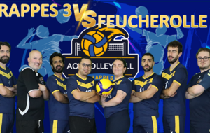 Le 4 Décembre : Match poule 6 : Trappes 3 VS Feucherolle 3 (domicile)