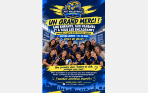 🏐 Une première historique pour notre section jeunes !