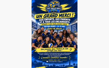 🏐 Une première historique pour notre section jeunes !